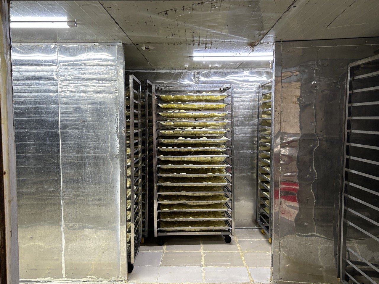 A modern heat pump drying facility showing how premium dried fruits are made