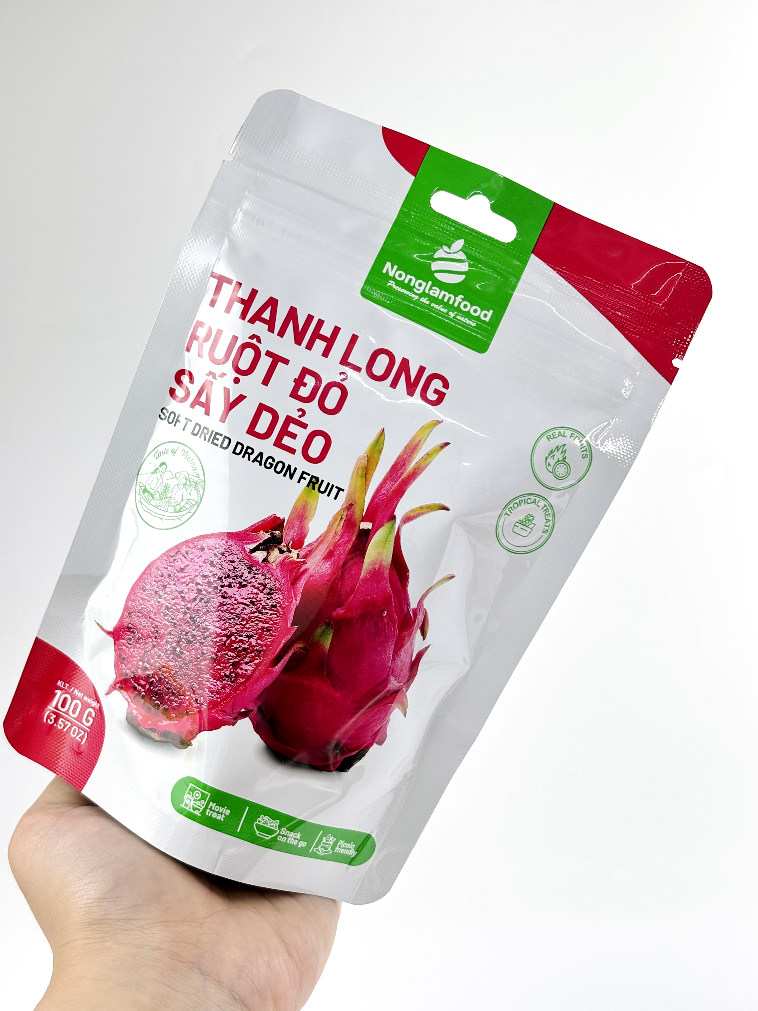 Vibrant pink dragon fruit antioxidant dry fruit smoothie