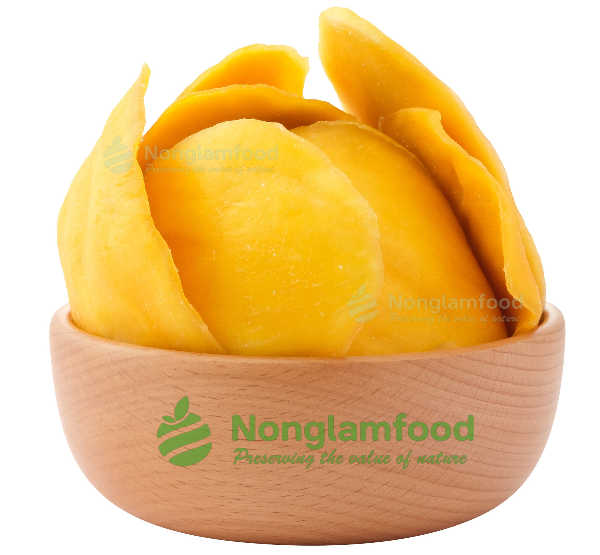 Soft-dried mango slices representing Vietnam's most popular dried fruit export