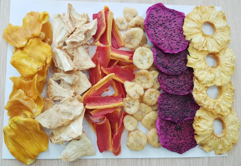 A modern heat pump drying facility showing how premium dried fruits are made