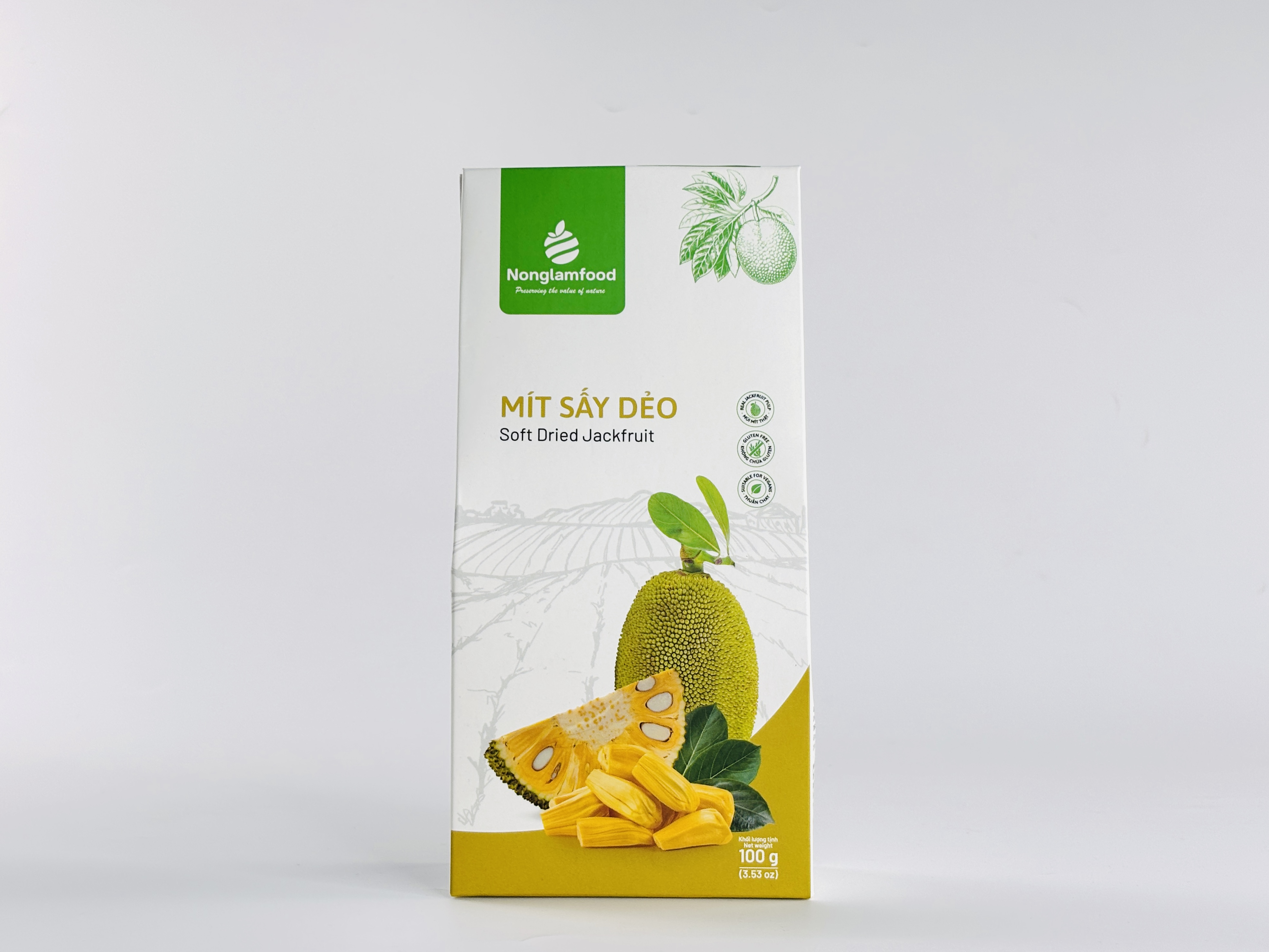 Nong Lam Food premium dried jackfruit products ready for retail shelves
