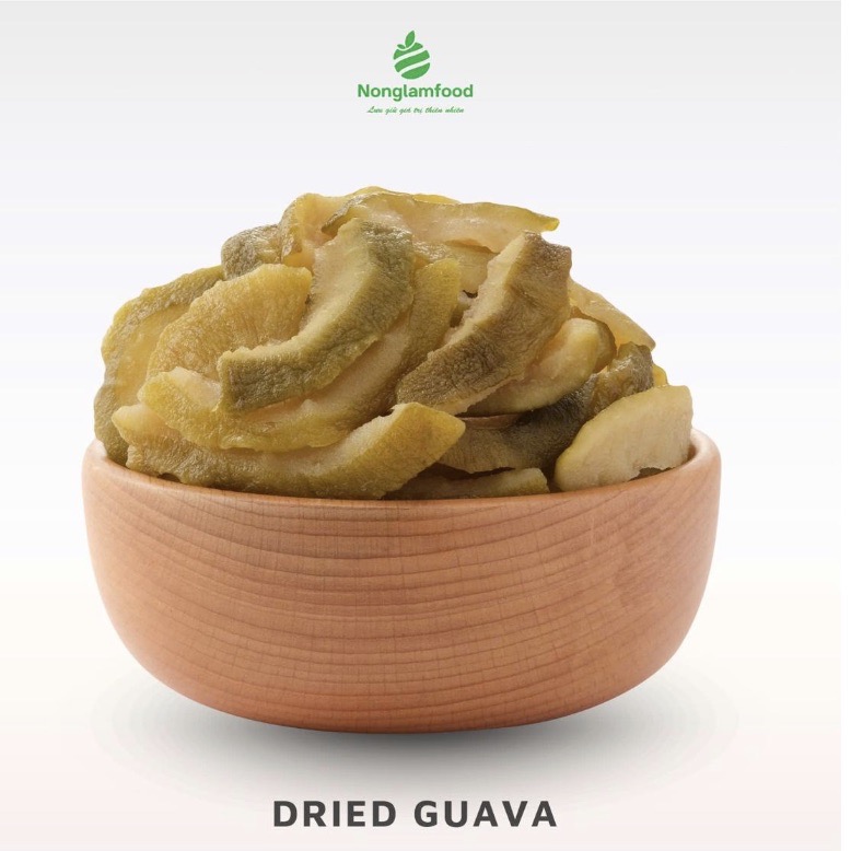 Premium dried guava slices known for high dietary fiber content