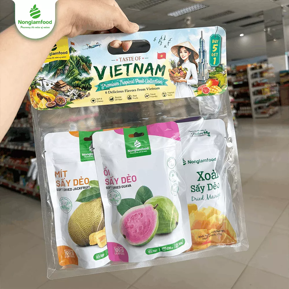 Nonglamfood Soft Dried Mango Package