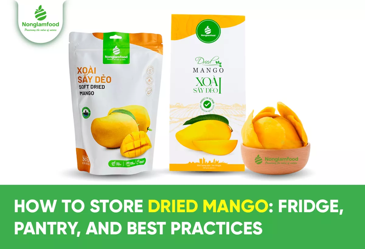 How to Store Dried Mango: Fridge, Pantry, and Best Practices