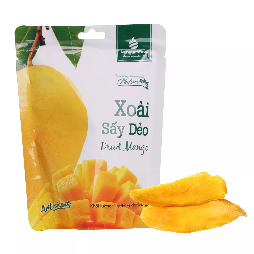 Nonglamfood Soft Dried Mango in bulk bags