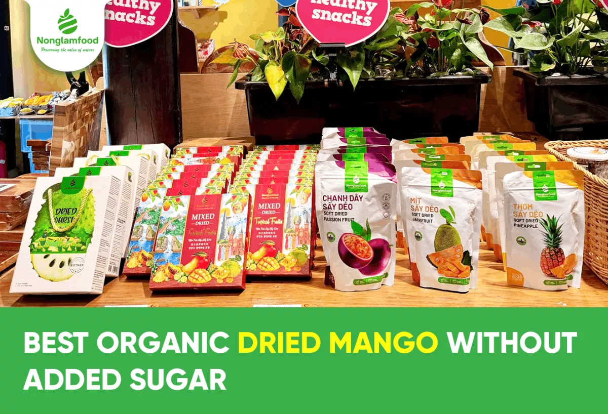 Best Organic Dried Mango Without Added Sugar