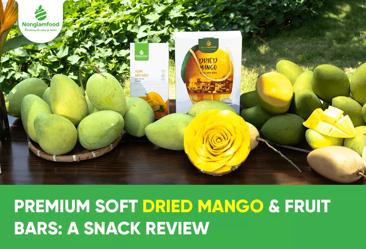 Premium Soft Dried Mango & Fruit Bars: A Snack Review