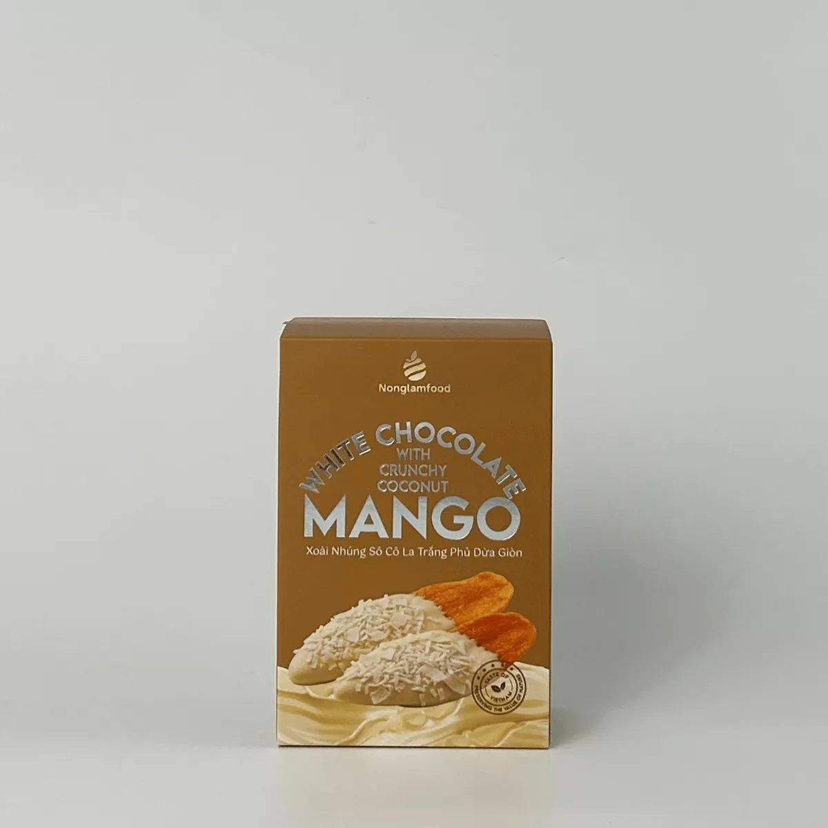 White Chocolate Dipped Mango with Crunchy Coconut Box