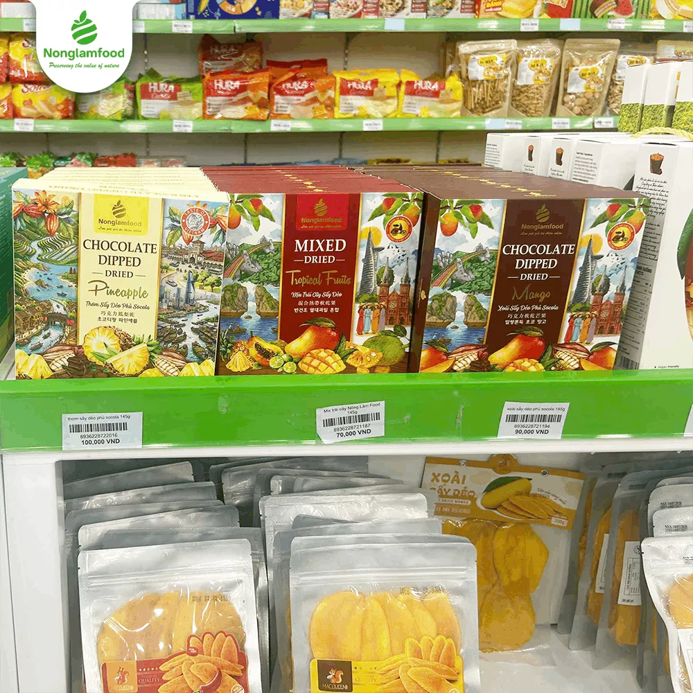 Nonglamfood Products Displayed in Store